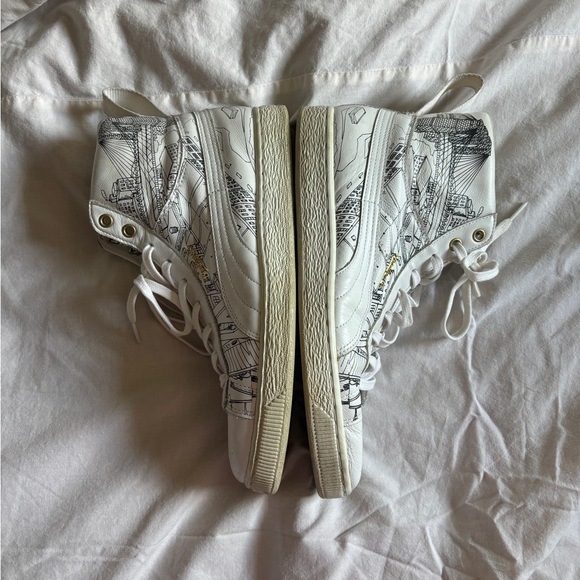 Puma x Sophia Chang Brookynite Men’s size 9 Hi Top Sneakers - Picture 6 of 13